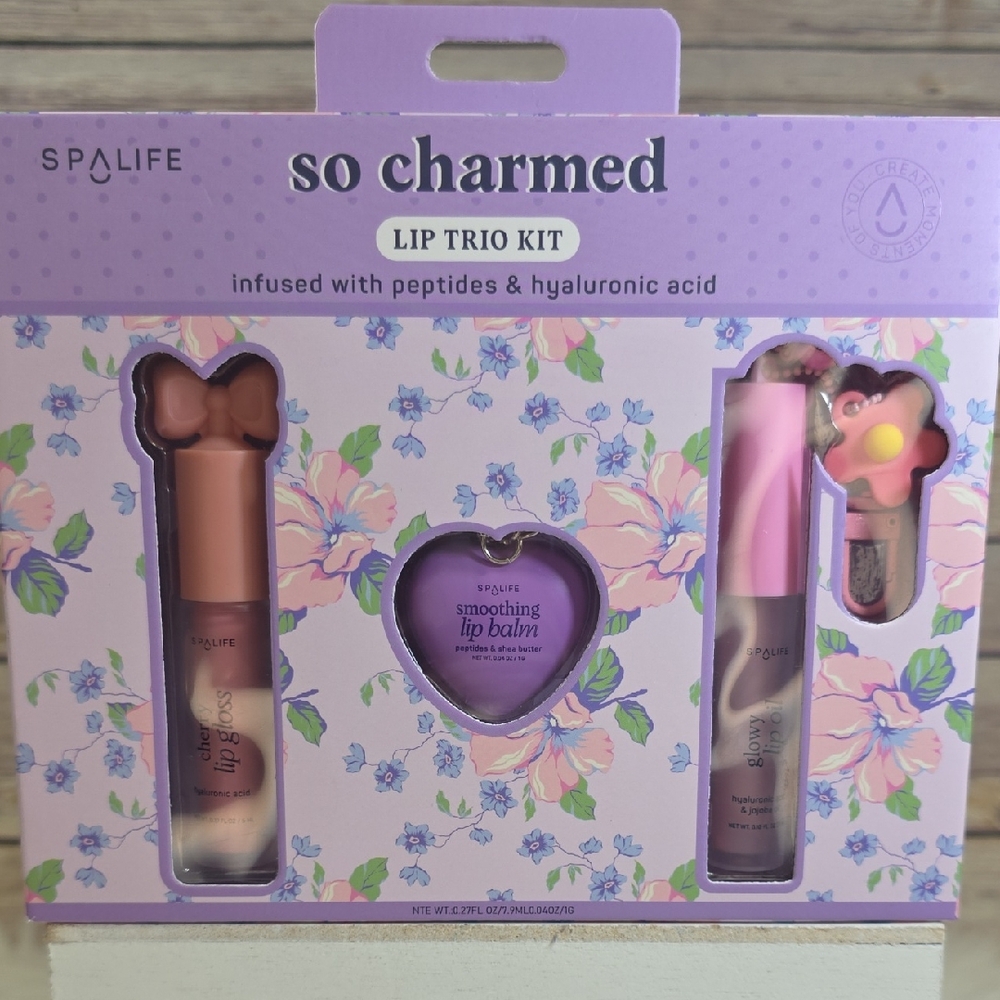 SpaLife So Charmed Lip Trio Kit